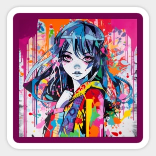 Anime Aura #21 Sticker